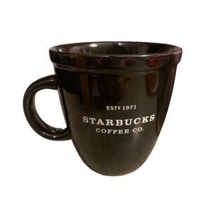 Starbucks 2002 black barista mug
